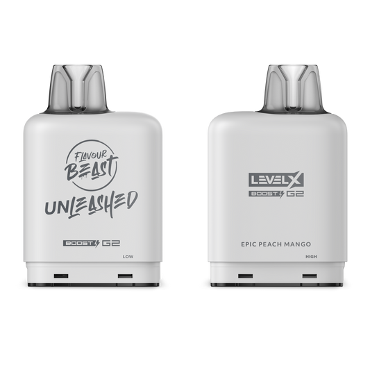 Level X Unleashed Boost G2 Pod - Epic Peach Mango