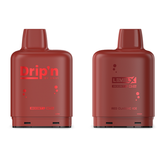 Level X Drip'n Boost G2 Pod  - Red Classic