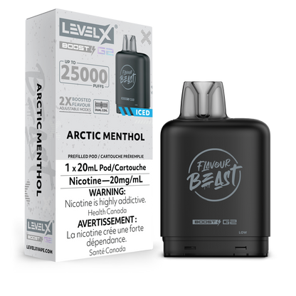 Level X Boost G2 Pod  - Flavour Beast - Arctic Menthol