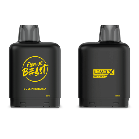 Level X Boost G2 Pod - Flavour Beast - Bussin Banana Iced