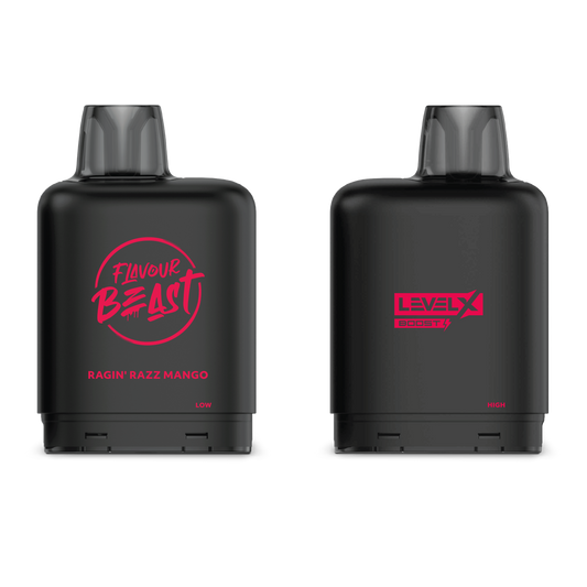 Level X Boost G2 Pod - Flavour Beast - Ragin' Razz Mango Iced