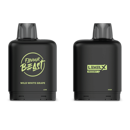 Level X Boost G2 Pod - Flavour Beast - Wild White Grape Iced