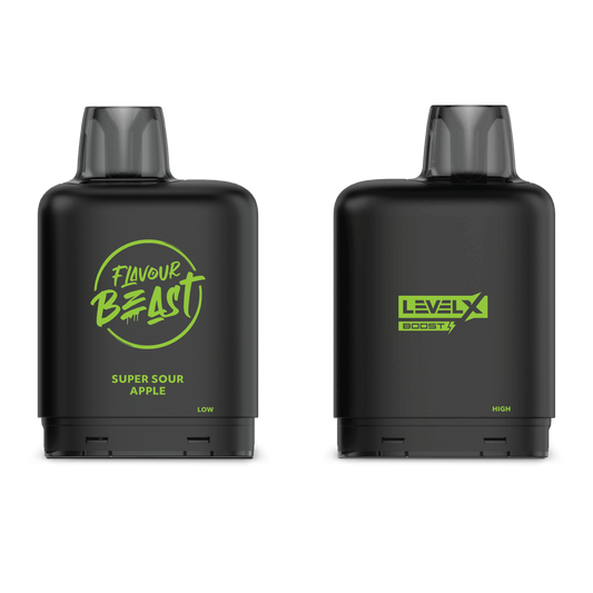 Level X Boost G2 Pod - Flavour Beast - Super Sour Apple Iced